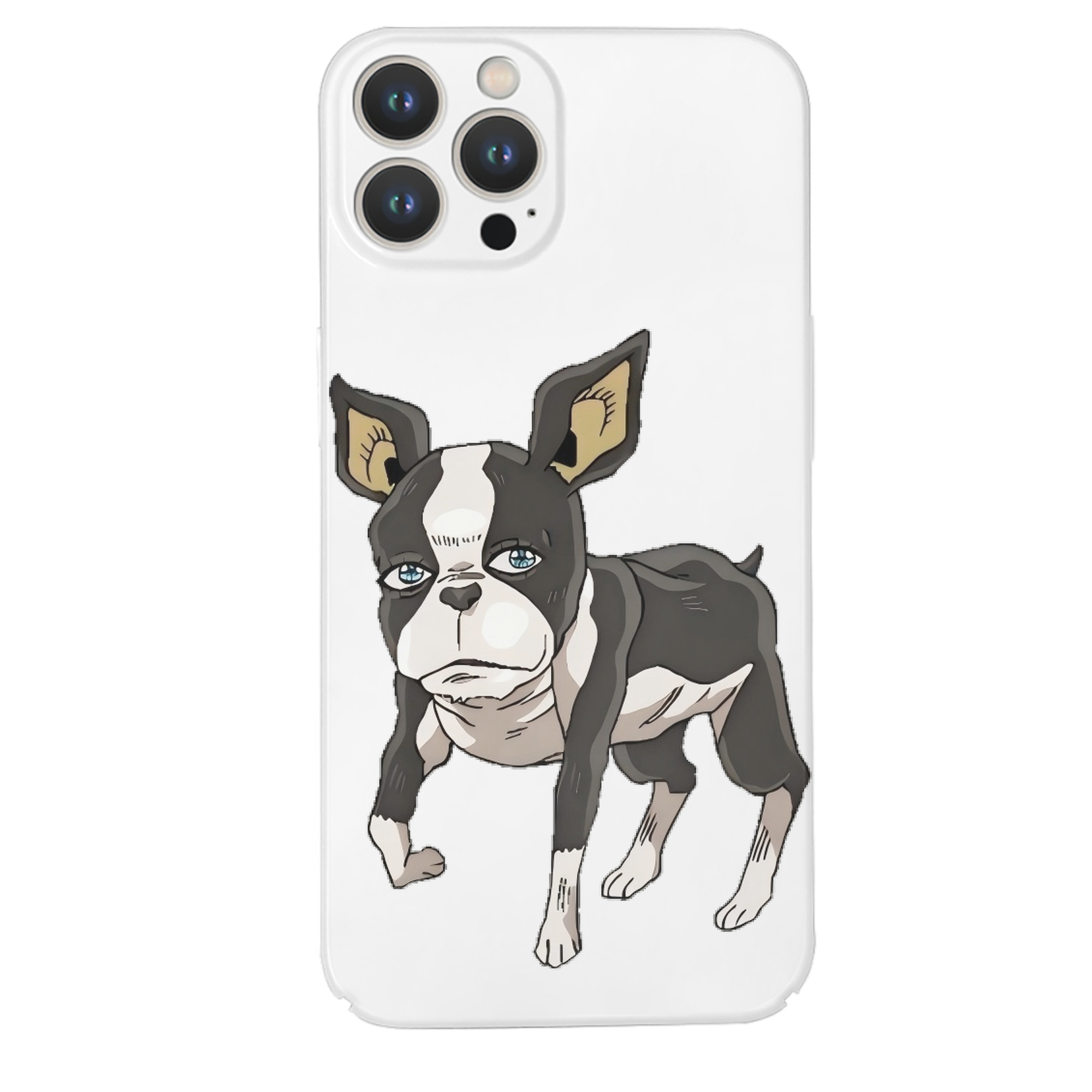 （画像用） ジョジョの奇妙な冒険 イギー JoJo's Bizarre Adventure Iggy 【iPhone 14シリーズ対応】ハードケース